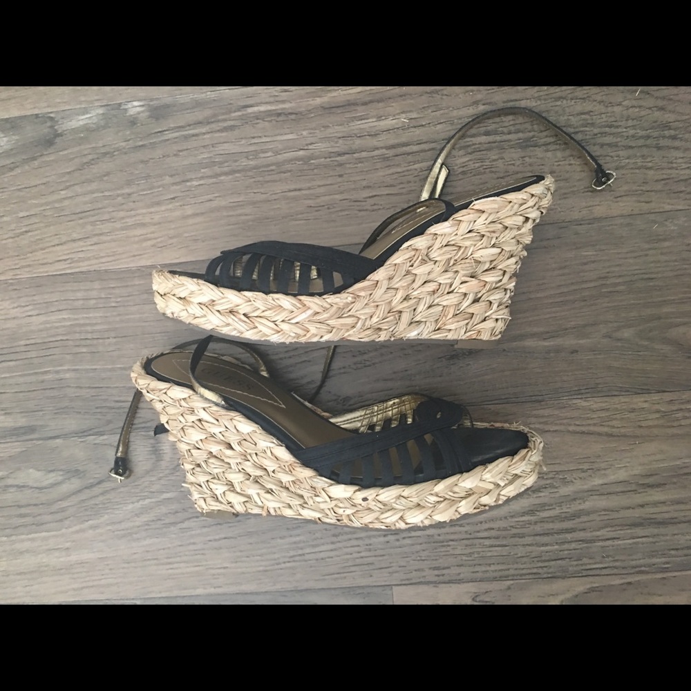 Black espadrilles